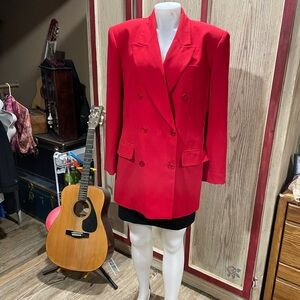 Jones New York women’s red blazer 12